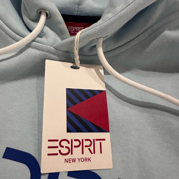 ESPRIT cotton fleece hooded logo sweatshirt
NEW WITH TAGS SIZE S US - Picture 6 of 9